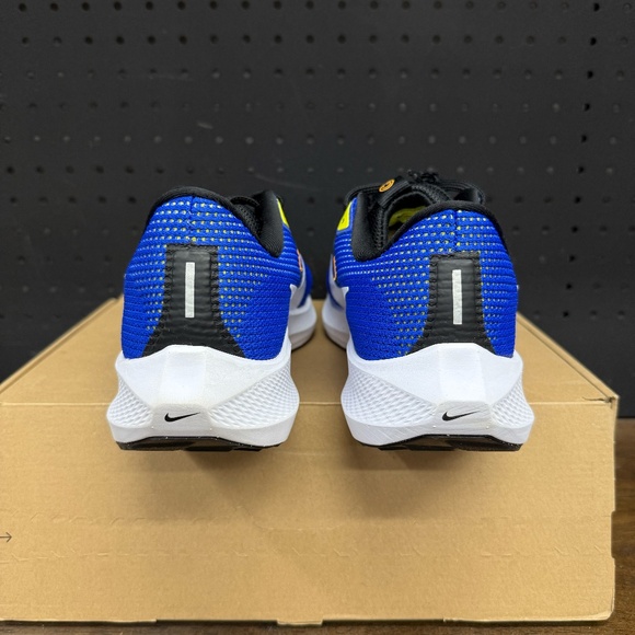 <New W/ Box! Men\'s Nike Air Zoom Pegasus 40 Cobalt Blue Black Sneakers Size 9.5